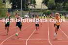 Boys Under-13s 100 metres, 2023 Northern Under-13s, Under-15s and Under-17s, Middlesbrough.  Photo: David T. Hewitson/Sports for All Pics